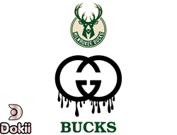 Milwaukee Bucks PNG, Gucci NBA PNG, Basketball Team PNG,  NBA Teams PNG ,  NBA Logo  Design 111