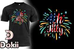 Happy 4th of July T-Shirt Design Design 91