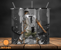 Ronaldo Tumbler Wrap ,Cristiano Ronaldo Tumbler Design, Ronaldo 20oz Skinny Tumbler Wrap, Design by  dokii Store  48