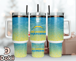 Los Angeles Chargers Tumbler 40oz Png, 40oz Tumler Png 18 by Jennie