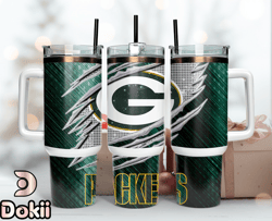 Green Bay Packers Tumbler 40oz Png, 40oz Tumler Png 42 by dokii