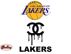Los Angeles Lakers PNG, Chanel NBA PNG, Basketball Team PNG,  NBA Teams PNG ,  NBA Logo Design 06
