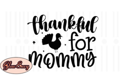 Thankful for Mommy,Thanksgiving SVG Design56