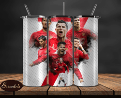 Ronaldo Tumbler Wrap ,Cristiano Ronaldo Tumbler Design, Ronaldo 20oz Skinny Tumbler Wrap, Design by Essentrix Design 07