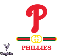 Philadelphia Phillies PNG, Gucci MLB PNG, Baseball Team PNG,  MLB Teams PNG ,  MLB Logo Design 22