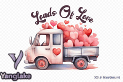 Loads of Love Valentines Day PNG Design 118