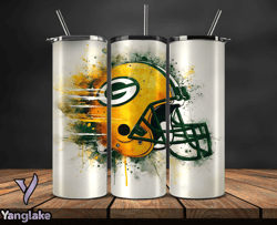Green Bay Packers Logo NFL, Football Teams PNG, NFL Tumbler Wraps PNG Design 33