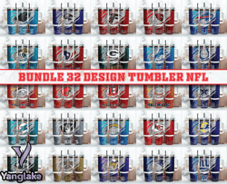 Bundle 32 Design NFL Tumbler 40oz Png, 40oz Tumler Png 96 by Yanglake st