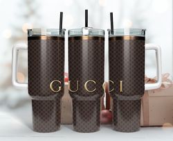 Gucci Tumbler Wrap, Gucci Logo, Luxury Tumbler 40oz Tumbler Wrap D150 by Lipinski