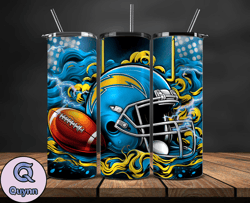 Los Angeles Chargers Tumbler Wraps, ,Nfl Teams, Nfl Sports, NFL Design Png, Design by Quynn Store 18