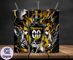 Pittsburgh Steelers Tumbler Wraps, Logo NFL Football Teams PNG,  NFL Sports Logos, NFL Tumbler PNG Design by Quynn Store