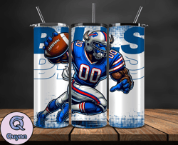 Buffalo Bills NFL Tumbler Wraps, Tumbler Wrap Png, Football Png, Logo NFL Team, Tumbler Design by Quynn Store 04