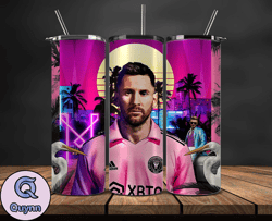 Lionel  Messi Tumbler Wrap ,Messi Skinny Tumbler Wrap PNG, Design by Quynn Store 22