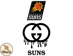 Phoenix Suns PNG, Gucci NBA PNG, Basketball Team PNG,  NBA Teams PNG ,  NBA Logo  Design 112