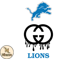 Detroit Lions PNG, Gucci NFL PNG, Football Team PNG,  NFL Teams PNG ,  NFL Logo Design 166