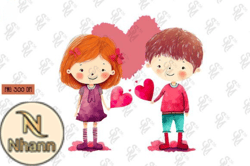 Baby Boy and Girl Valentines Day Design 52