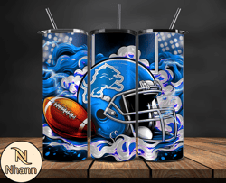 Detroit Lions Tumbler Wraps, ,Nfl Teams, Nfl Sports, NFL Design Png by Nhann Design 11