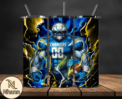 Los Angeles Chargers Tumbler Wraps, Logo NFL Football Teams PNG,  NFL Sports Logos, NFL Tumbler PNG 18 by Nhann Store