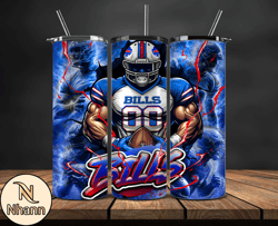 Buffalo BillsTumbler Wrap, NFL Logo Tumbler Png, Nfl Sports, NFL Design Png by Nhann Store-04