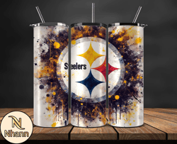 Pittsburgh Steelers Logo NFL, Football Teams PNG, NFL Tumbler Wraps, PNG Design by Nhann Store 02