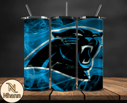 Carolina Panthers Logo NFL, Football Teams PNG, NFL Tumbler Wraps, PNG Design by Nhann Store 82