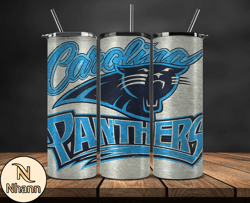 Carolina Panthers Logo NFL, Football Teams PNG, NFL Tumbler Wraps, PNG Design by Nhann Store 85