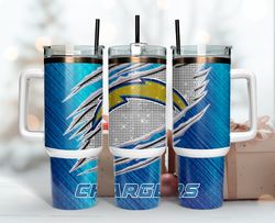 Los Angeles Chargers Tumbler 40oz Png, 40oz Tumler Png 47 by nhann Store