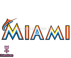 Miami Marlins, Baseball Svg, Baseball Sports Svg, MLB Team Svg, MLB, MLB Design 45