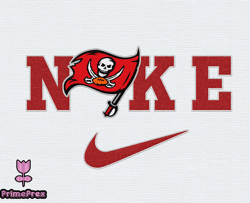 Nike Tampa Bay Buccaneers Embroidery Effect, Nike Svg, Football Team Svg, Nfl Logo, NfL,Nfl Design 32