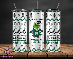 New York Jets Christmas Tumbler Png, NFL Merry Christmas Png, NFL, NFL Football Png 115