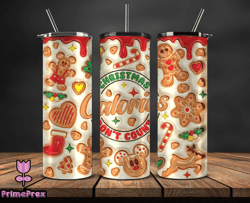 Grinchmas Christmas 3D Inflated Puffy Tumbler Wrap Png, Christmas 3D Tumbler Wrap, Grinchmas Tumbler PNG 28