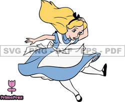 Alice in Wonderland Svg, Alice Svg, Cartoon Customs SVG, EPS, PNG, DXF 65