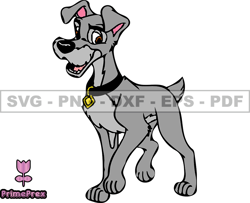 Disney Lady And The Tramp Svg, Good Friend Puppy,  Animals SVG, EPS, PNG, DXF 244
