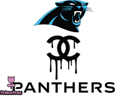 Carolina Panthers PNG, Chanel NFL PNG, Football Team PNG,  NFL Teams PNG ,  NFL Logo Design 40