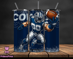 Dallas Cowboys NFL Tumbler Wraps, Tumbler Wrap Png, Football Png, Logo NFL Team, Tumbler Design by PrimePrex 09