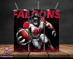 Atlanta Falcons NFL Tumbler Wraps, Tumbler Wrap Png, Football Png, Logo NFL Team, Tumbler Design by PrimePrex 02