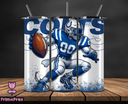 Indianapolis Colts NFL Tumbler Wraps, Tumbler Wrap Png, Football Png, Logo NFL Team, Tumbler Design by PrimePrex 14