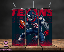 Houston Texans NFL Tumbler Wraps, Tumbler Wrap Png, Football Png, Logo NFL Team, Tumbler Design by PrimePrex 13