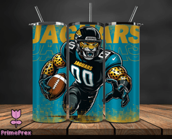 Jacksonville Jaguars NFL Tumbler Wraps, Tumbler Wrap Png, Football Png, Logo NFL Team, Tumbler Design by PrimePrex 15