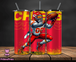 Kansas City Chiefs NFL Tumbler Wraps, Tumbler Wrap Png, Football Png, Logo NFL Team, Tumbler Design by PrimePrex 16