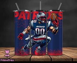 New England Patriots NFL Tumbler Wraps, Tumbler Wrap Png, Football Png, Logo NFL Team, Tumbler Design by PrimePrex 22