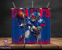 New York Giants NFL Tumbler Wraps, Tumbler Wrap Png, Football Png, Logo NFL Team, Tumbler Design by PrimePrex 24