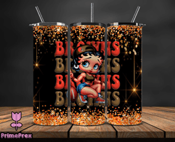 Cleveland Browns Tumbler Wraps, NFL Teams, Betty Boop Tumbler, Betty Boop Wrap, Logo NFL Png, Tumbler Design by PrimePre