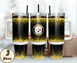 Pittsburgh Steelers 40oz Png, 40oz Tumler Png 27 by jiisoo