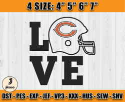 Chicago Bears Embroidery, NFL Chicago Bears Embroidery, NFL Machine Embroidery Digital 11