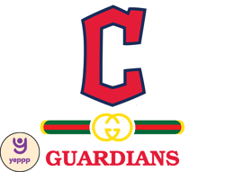 Cleveland Guardians PNG, Gucci MLB PNG, Baseball Team PNG,  MLB Teams PNG ,  MLB Logo Design 07