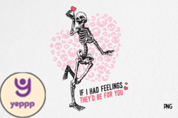 Skeleton Valentines Quote Sublimation Design 31
