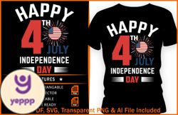 4th of July Independence Day T-shirt Design 117