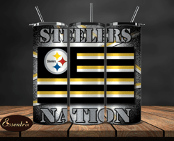 Pittsburgh Steelers Logo NFL, Football Teams PNG, NFL Tumbler Wraps PNG Design 41