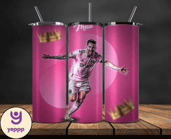 Lionel  Messi Tumbler Wrap ,Messi Skinny Tumbler Wrap PNG, Design by Yeppp Store  15